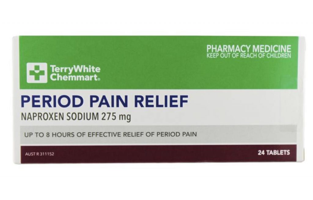 Buy TerryWhite Chemmart Period Pain Relief Tablets (Pack of 24) Online