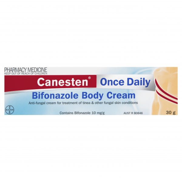 Canesten Bifonazole 1% Once Daily Anti-Fungal Body Cream 30g