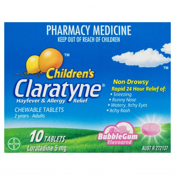 Claratyne 10mg Hayfever & Allergy Relief Tablets (Pack of 10)