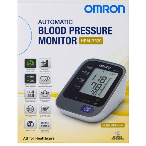 Omron Ultra Premium Blood Pressure Monitor Model HEM7320