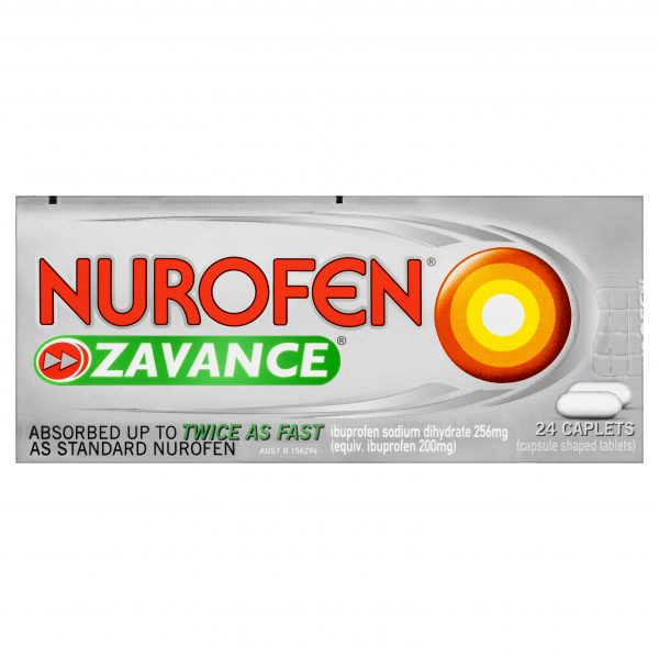 Nurofen Zavance Ibuprofen 200mg Tablets (Pack of 24)