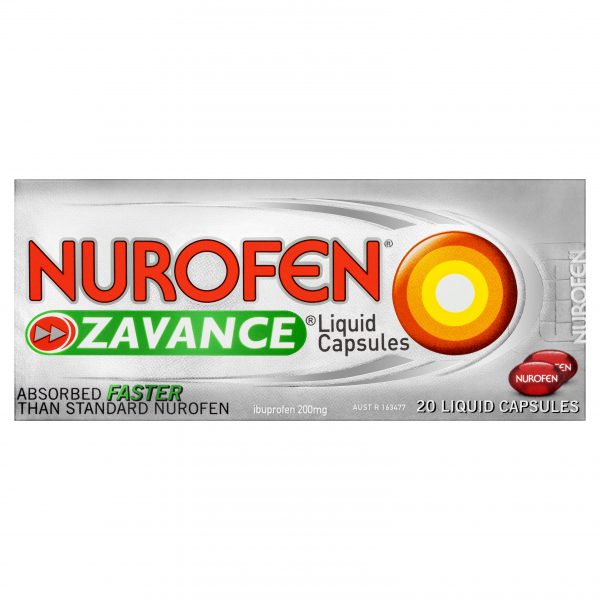 Nurofen Zavance Ibuprofen 200mg Tablets (Pack of 24)