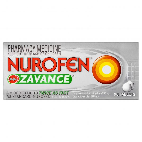 Nurofen Zavance Ibuprofen 200mg Tablets (Pack of 24)