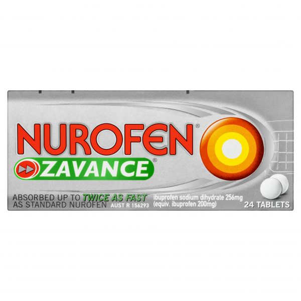 Nurofen Zavance Ibuprofen 200mg Tablets (Pack of 24)