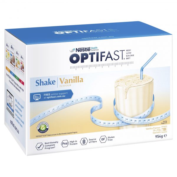 Optifast VLCD Vanilla Shake 53g - 18 sachets