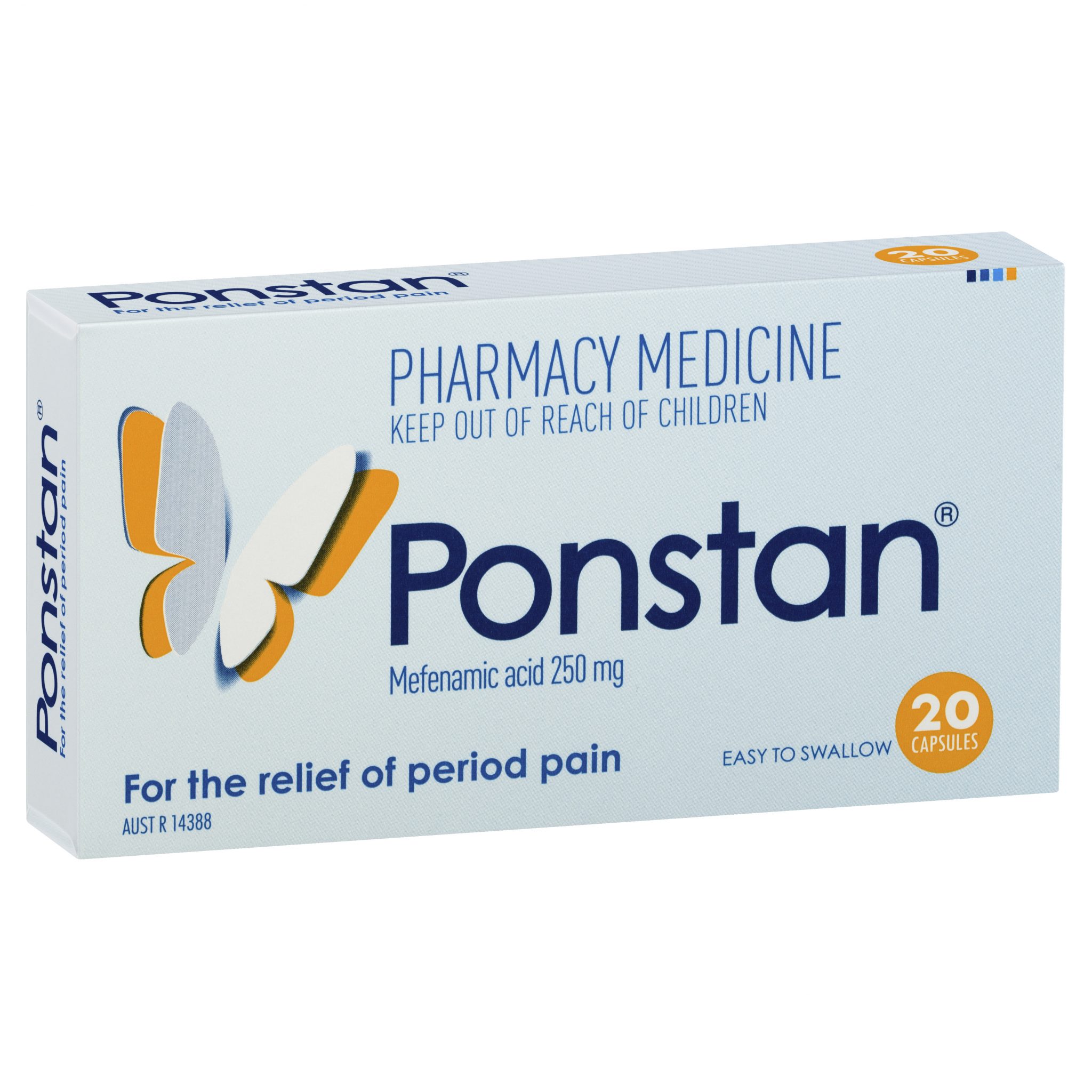 Buy Ponstan Period Pain Relief Capsules (Pack of 20) Online eMedical