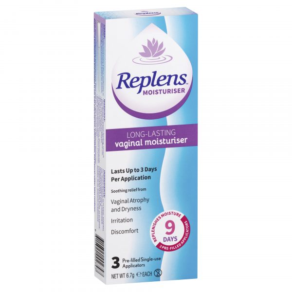 Replens Vaginal Moisturiser 5g - 3 pack