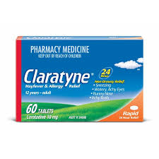 Claratyne 10mg Hayfever & Allergy Relief Tablets (Pack of 60)