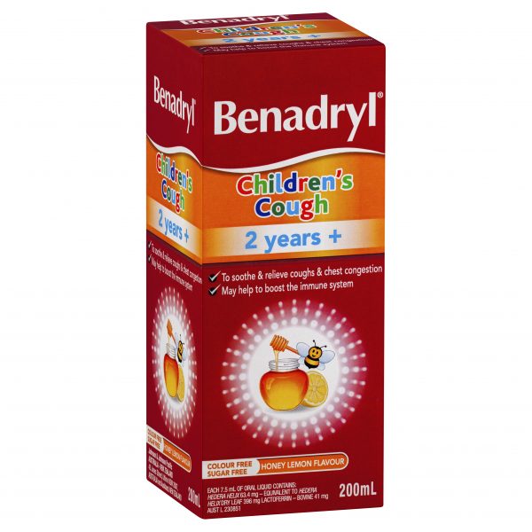 Benadryl Children's Cough Mixture 2+ Years 200ml