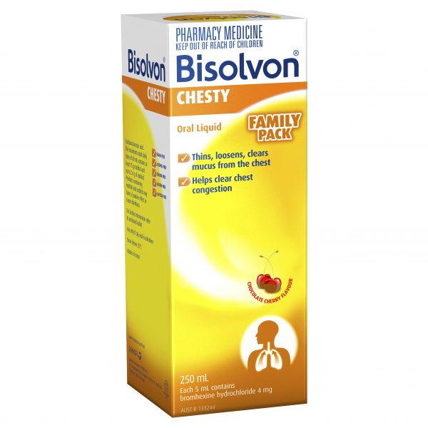 Bisolvon Chesty Cough Liquid 250ml