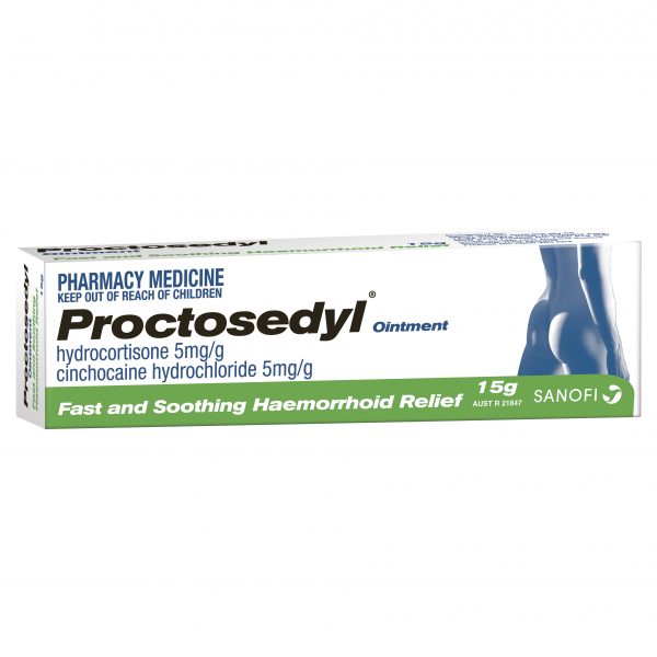 Proctosedyl Haemorrhoid Ointment 15g