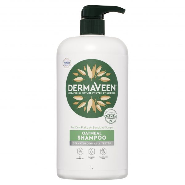 DermaVeen Soothing Oatmeal Shampoo 1 Litre