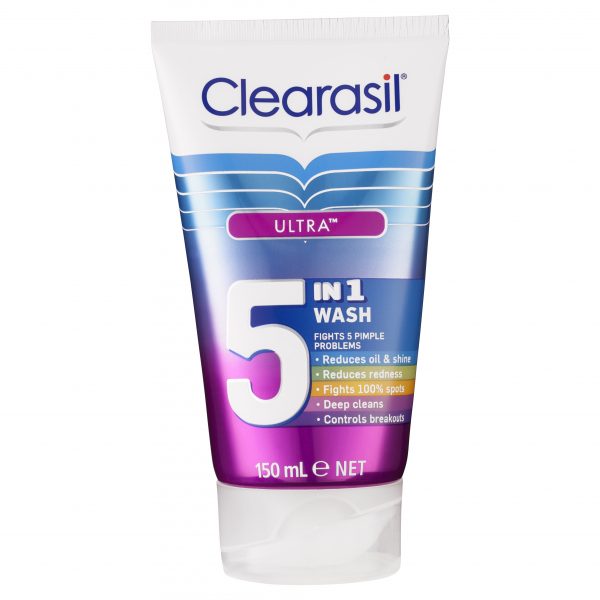 Clearasil Ultra 5 In 1 Wash 150ml