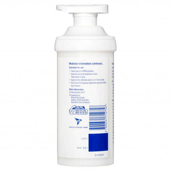 E45 Moisturising Cream for Dry Skin and Eczema 500g Pump Pack