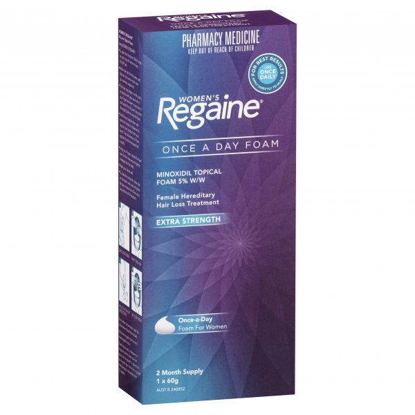 Regaine Hair Loss Foam Treatment For Women 2 Month Supply (1x60g Bottle)