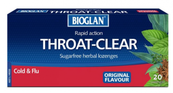 Bioglan Throat Clear Original Lozenges (Pack of 20)