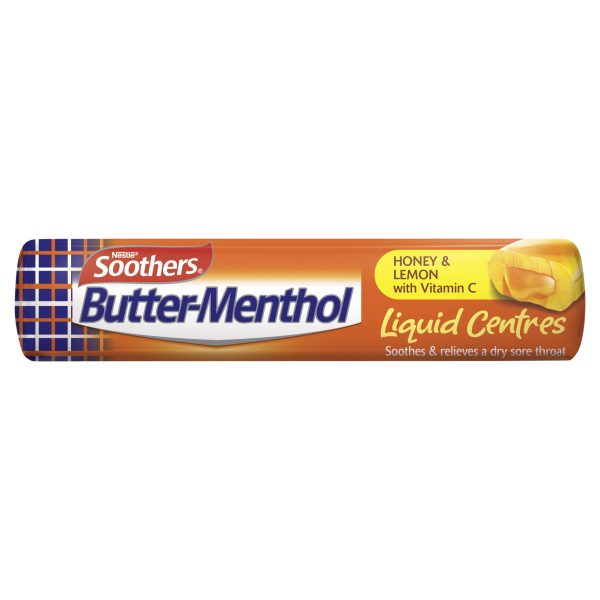 Butter Menthol Liquid Centres Lozenges (Pack of 10)