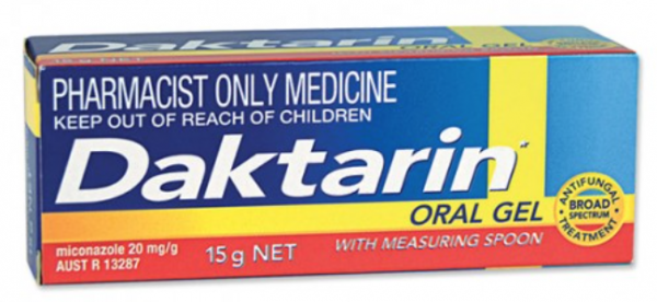 Daktarin Oral Gel 2% For Oral Thrush 15g