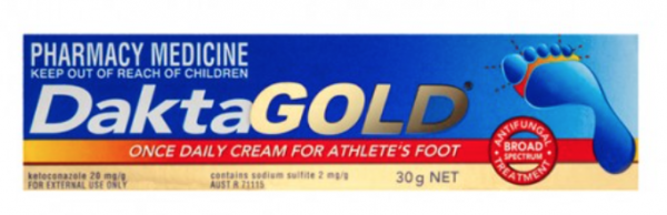 Daktagold Once Daily Cream for Athletes Foot 30g