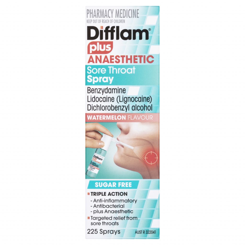 Buy Difflam Sore Throat Spray Plus Anaesthetic 30ml Online eMedical