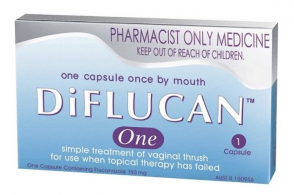 Diflucan One Thrush Treatment Fluconazole 50mg Capsule (Pack of 1)