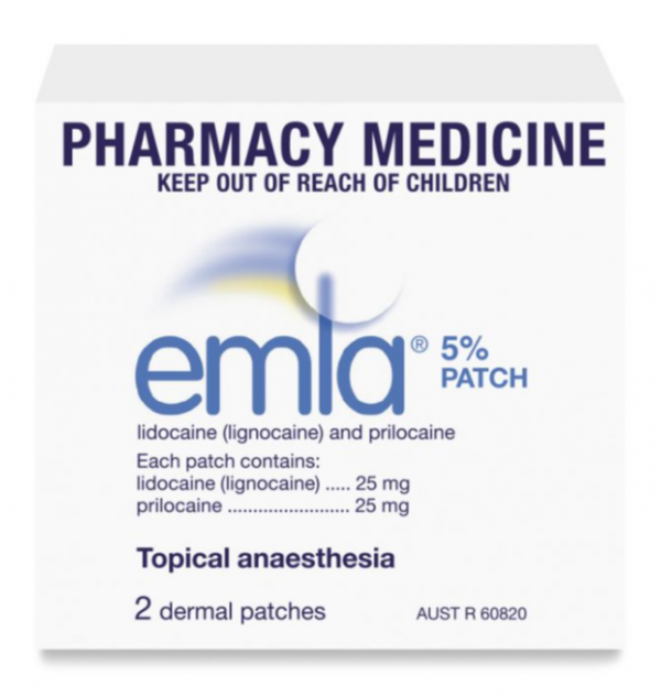 Emla Anaesthetic Patches (Pack of 2)