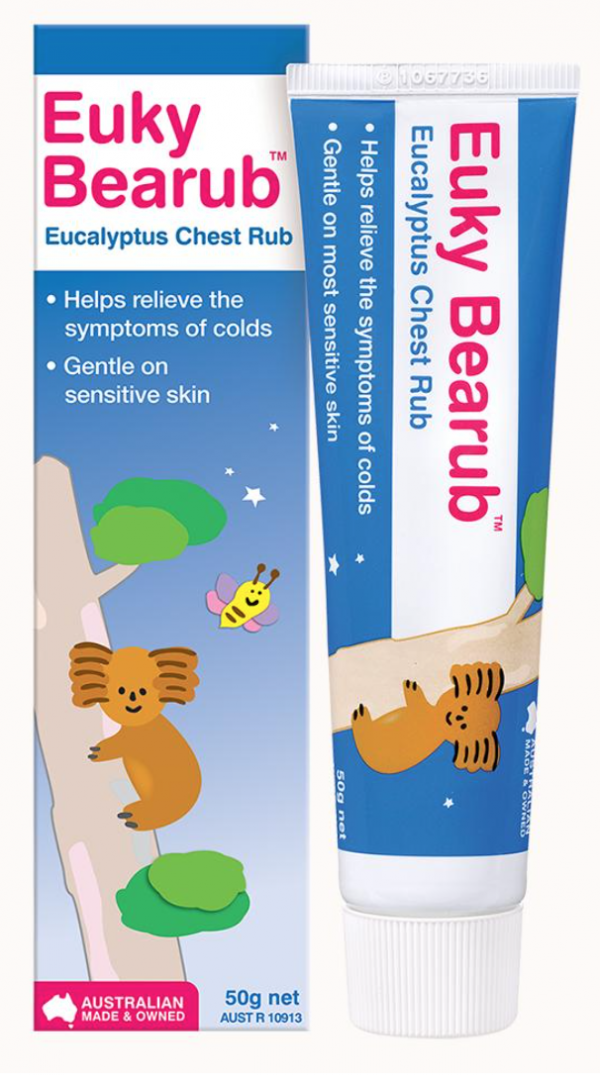 Euky Bear Chest Rub Ointment Eucalyptus 50g