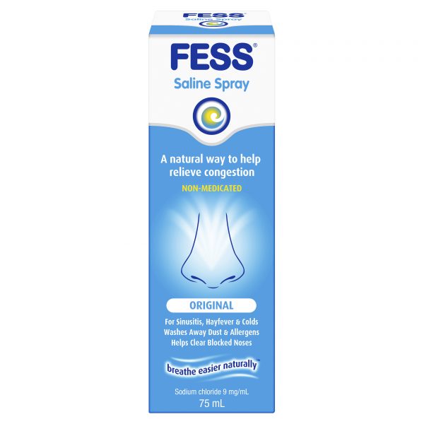 Fess Saline Nasal Spray 75ml