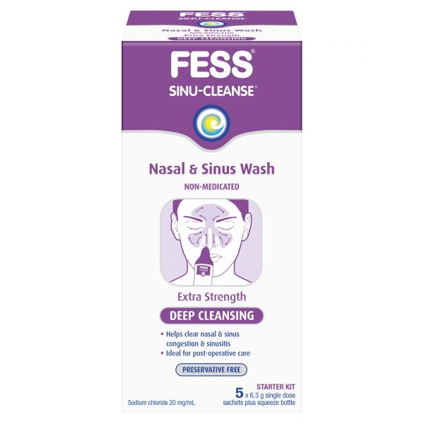 Fess Sinu-Cleanse Nasal Irrigation Starter Kit 1 pack