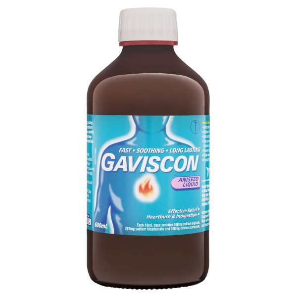 Gaviscon Liquid Aniseed Flavour 600ml