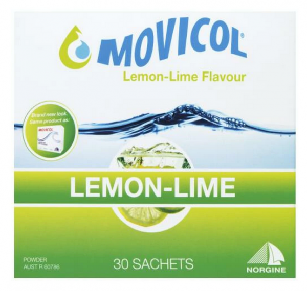 Movicol Adult Lemon Lime Flavour Powder Sachets (Pack of 30)