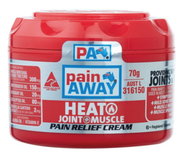 Painaway Heat & Pain Relief Cream Plus 70g