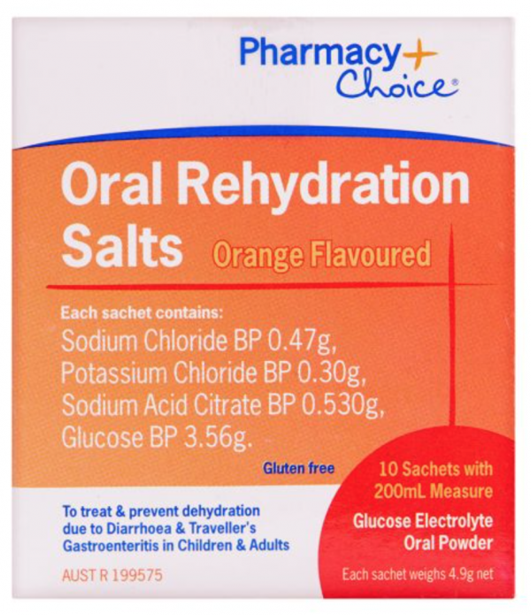 Pharmacy Choice Oral Rehydration 4.9g - 10 sachets