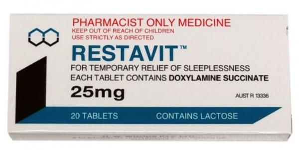 Restavit Doxylamine Tablets (Pack of 20)