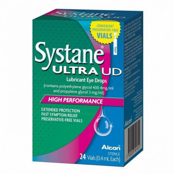 Systane Ultra Lubricant Eye Drops High Performance 24 vials
