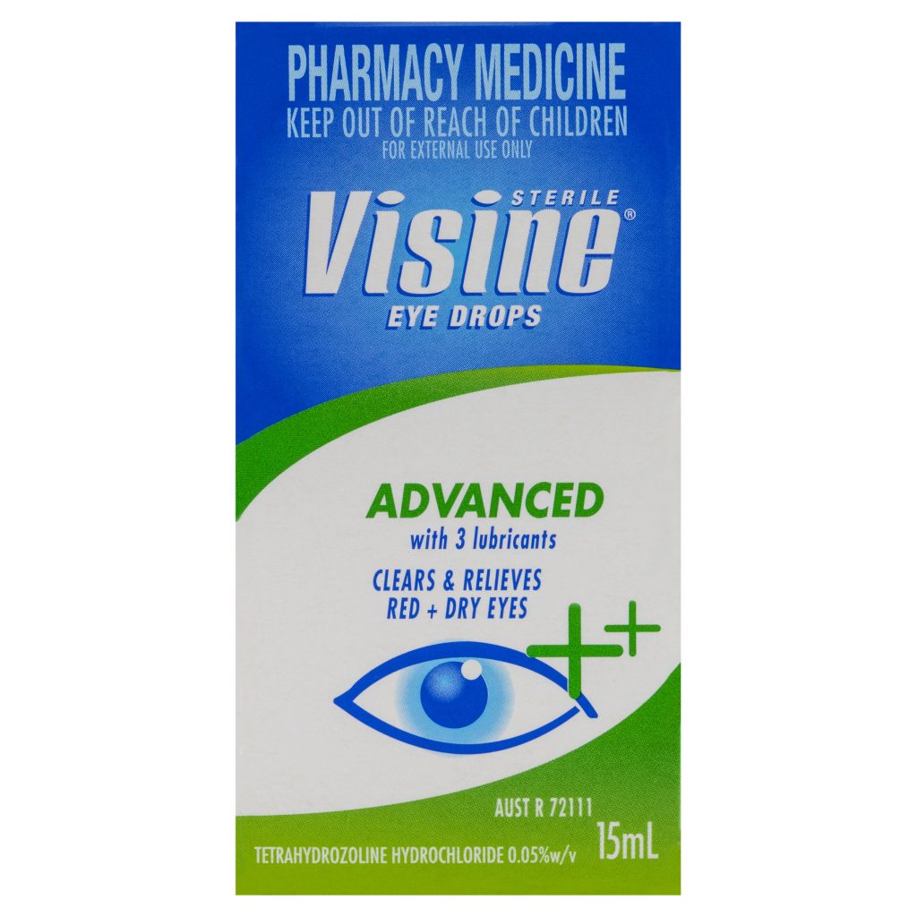 Buy Visine Advanced Relief Eye Drops 15ml Online eMedical