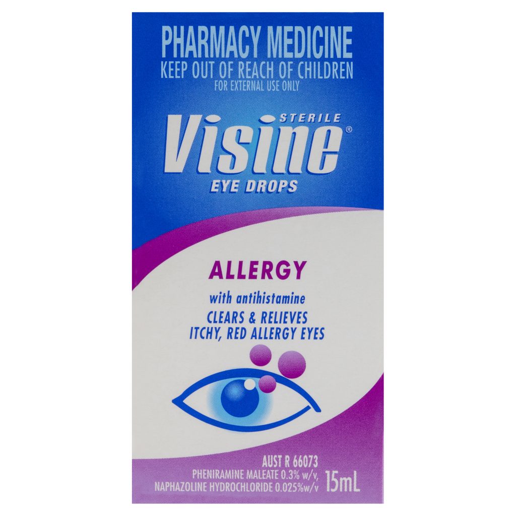 Buy Visine Eye Drops Allergy With Antihistamine 15ml Online eMedical
