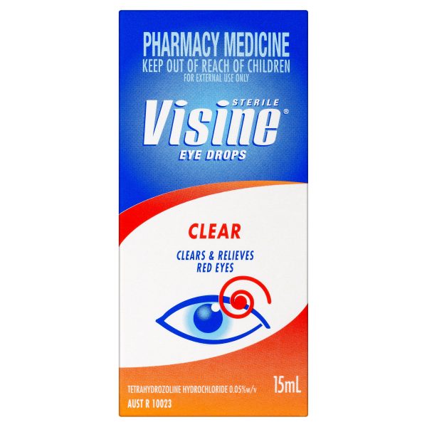 Visine Eye Drops Clear 0.05% - 15ml