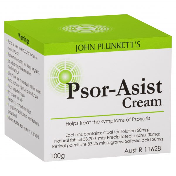 John Plunkett Psor-Asist Cream 100g